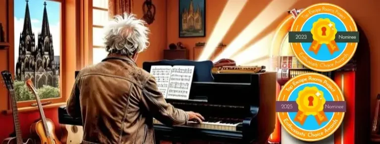 die magische Musikmaschine - der lustigste Escape Room von Köln